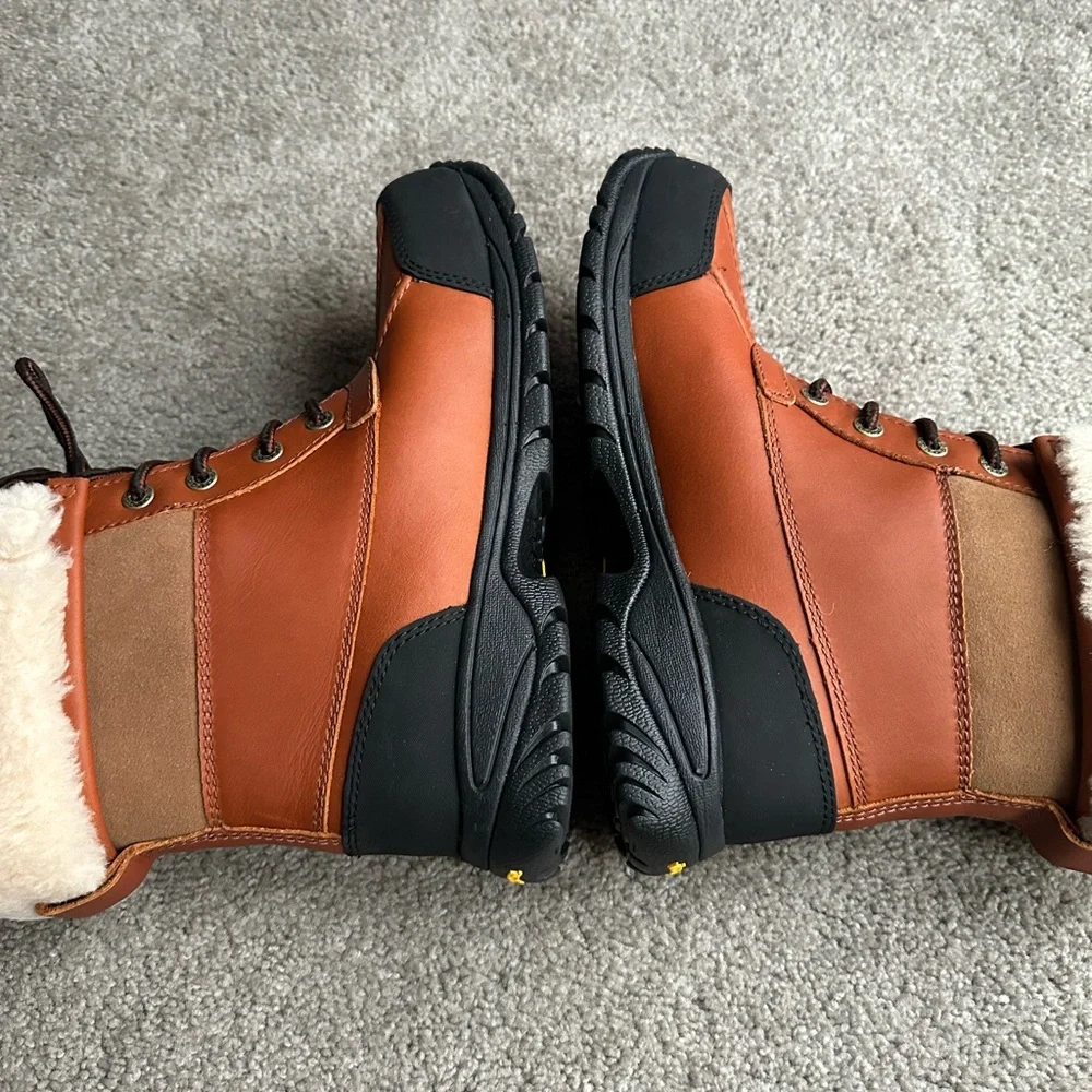 MEN'S UGG BUTTE WORCHESTER WATERPROOF SNOW BOOTS SIZE 7‎